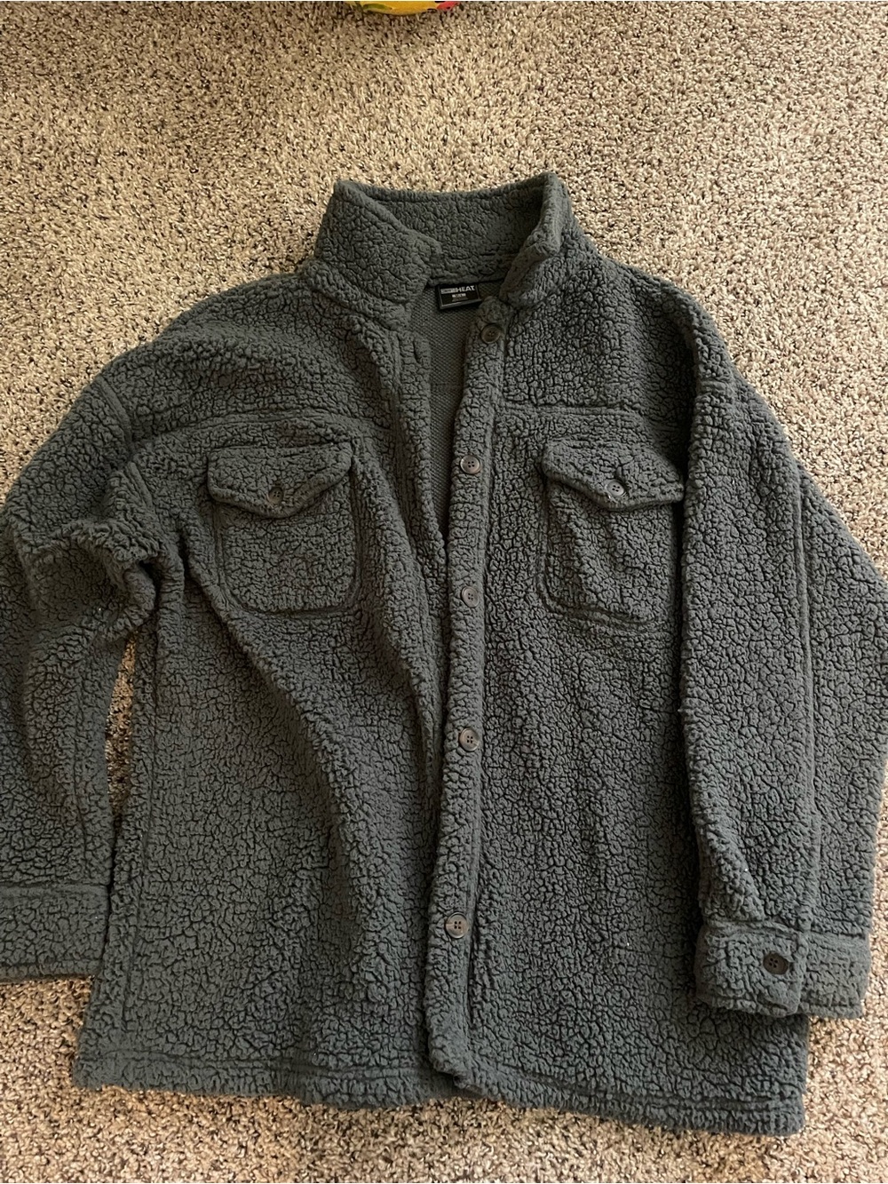 Sherpa Button-Up Jacket